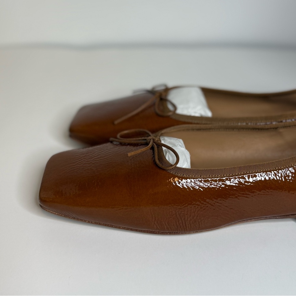 Mansur Gavriel Square Toe Ballerina Flats - Picture 6 of 11